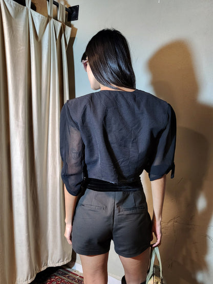 Midnight Tassel Bolero