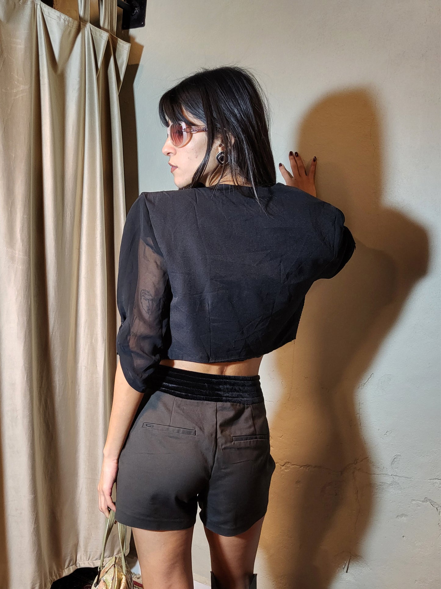 Midnight Tassel Bolero