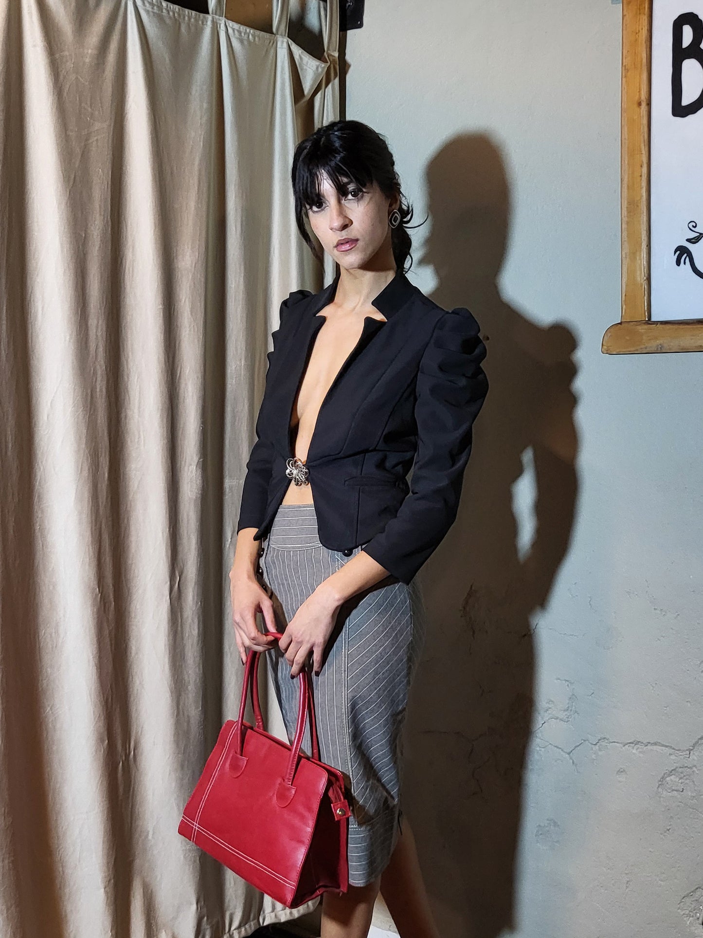 Sculpted Puff Bolero