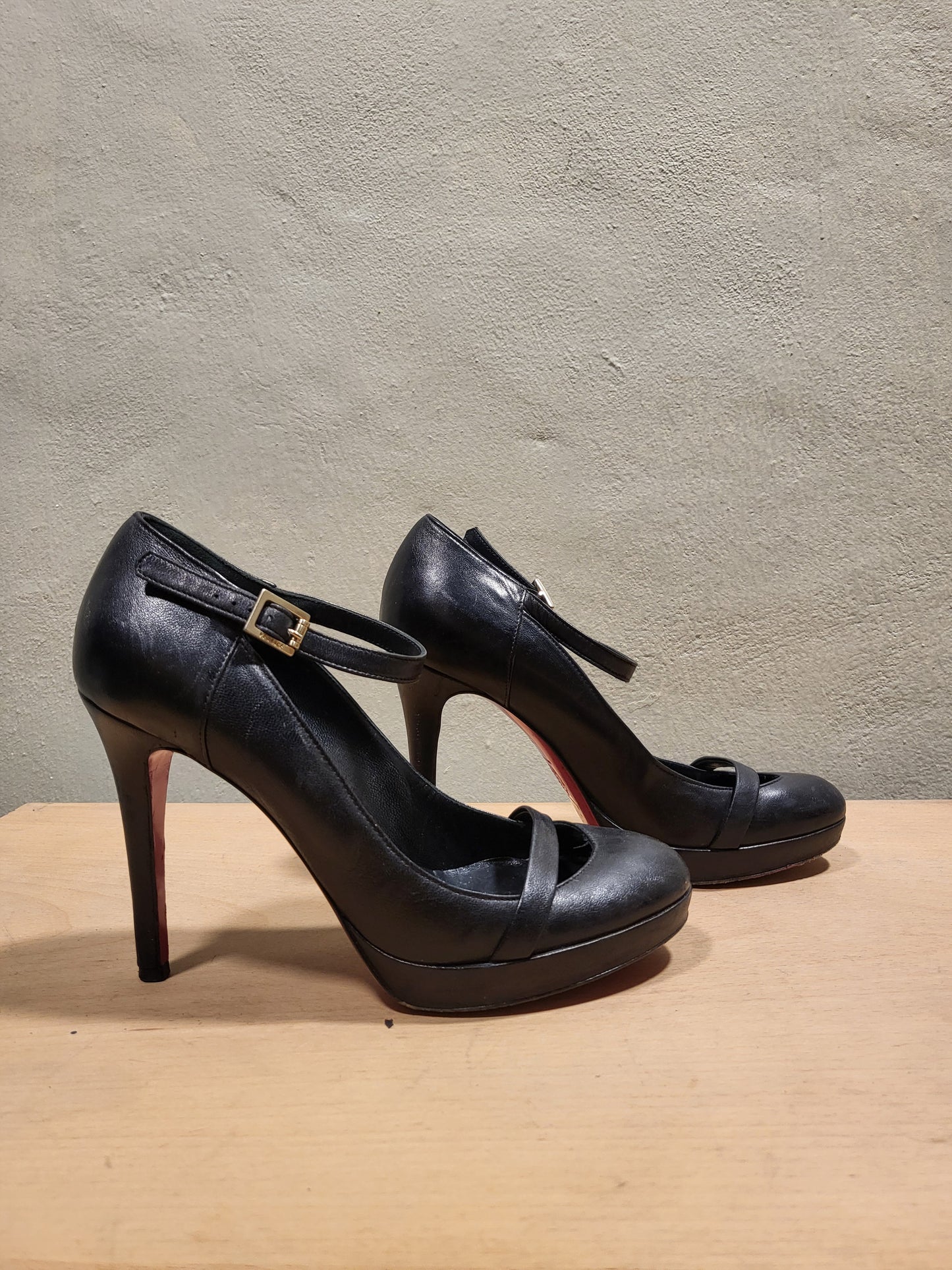 Versace Medusa Mary Jane Heels