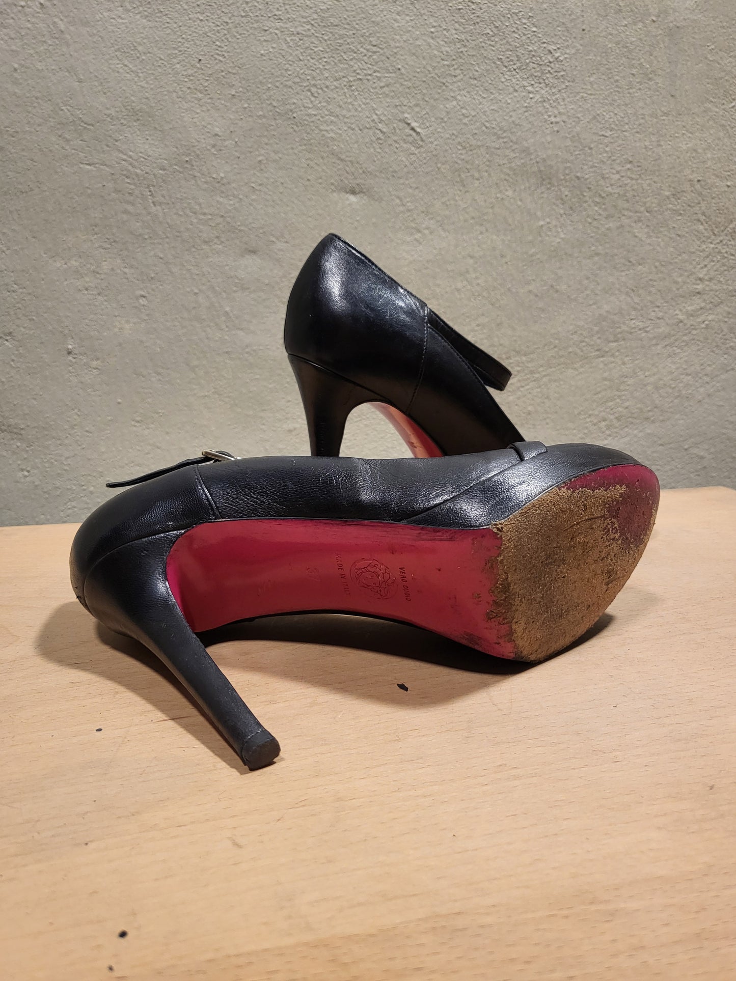 Versace Medusa Mary Jane Heels