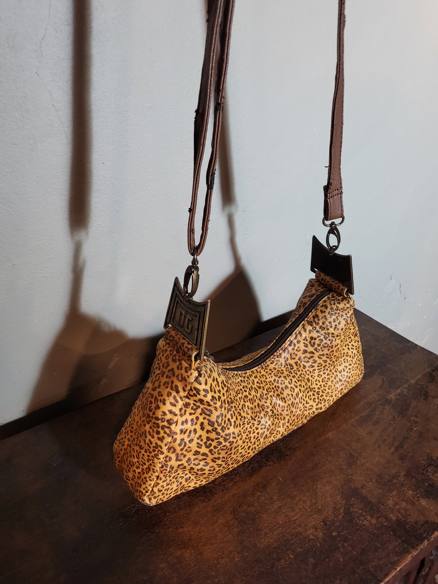 Leopard Mini Crossbody Bag