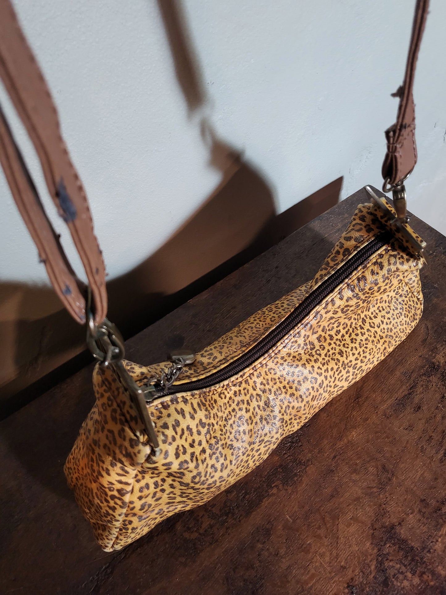 Leopard Mini Crossbody Bag