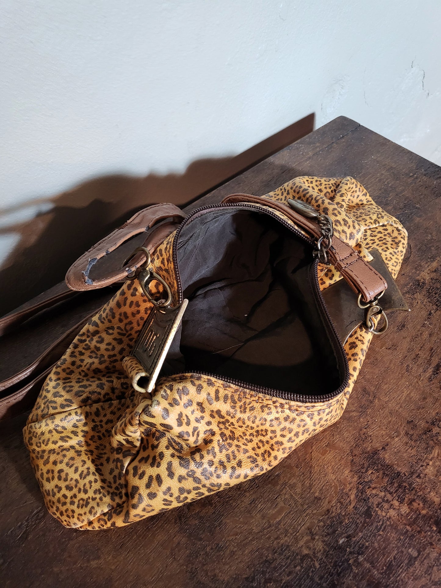 Leopard Mini Crossbody Bag