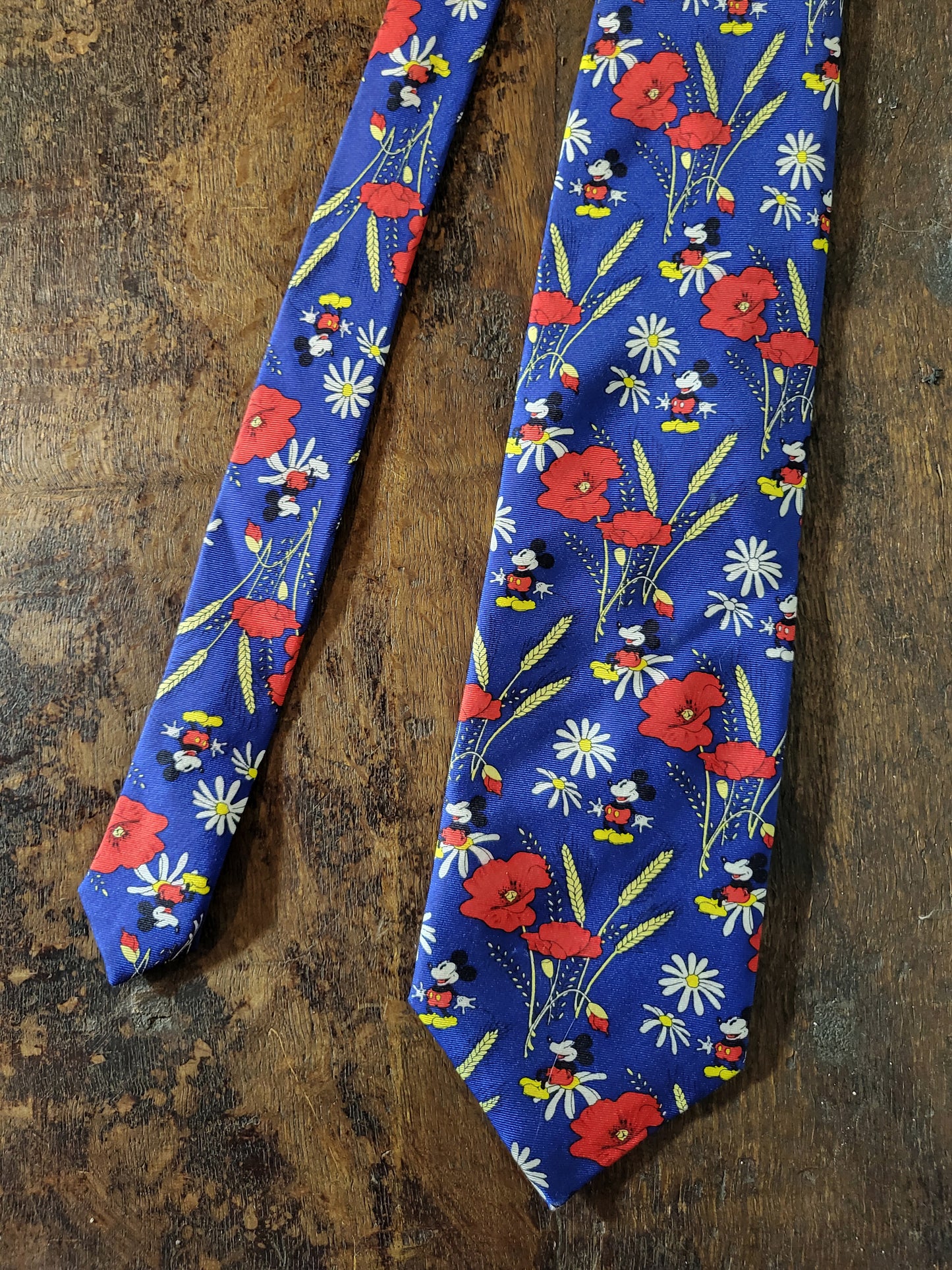 Mickey Meadow Silk Tie
