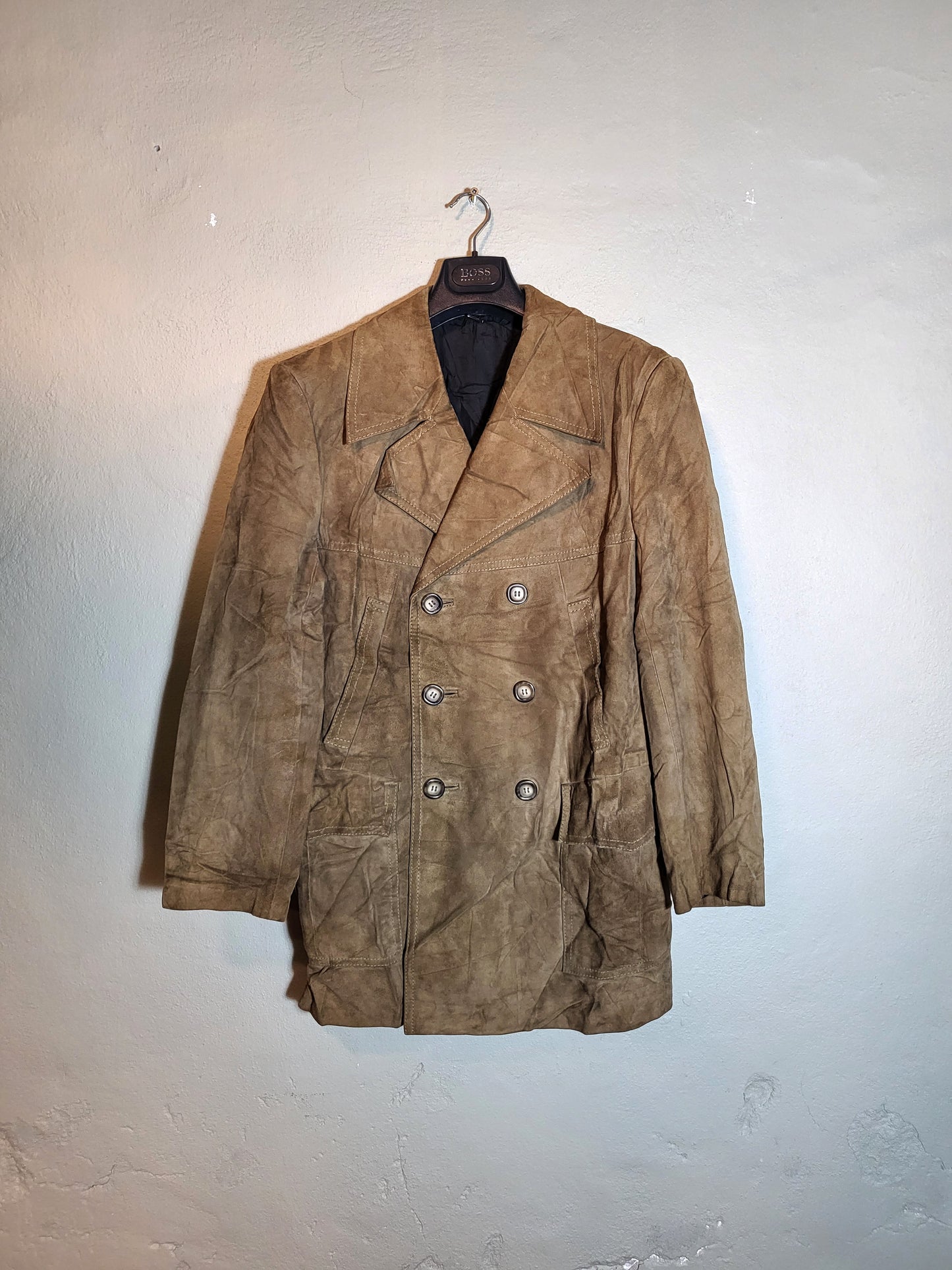 Desert Officer Suede Coat