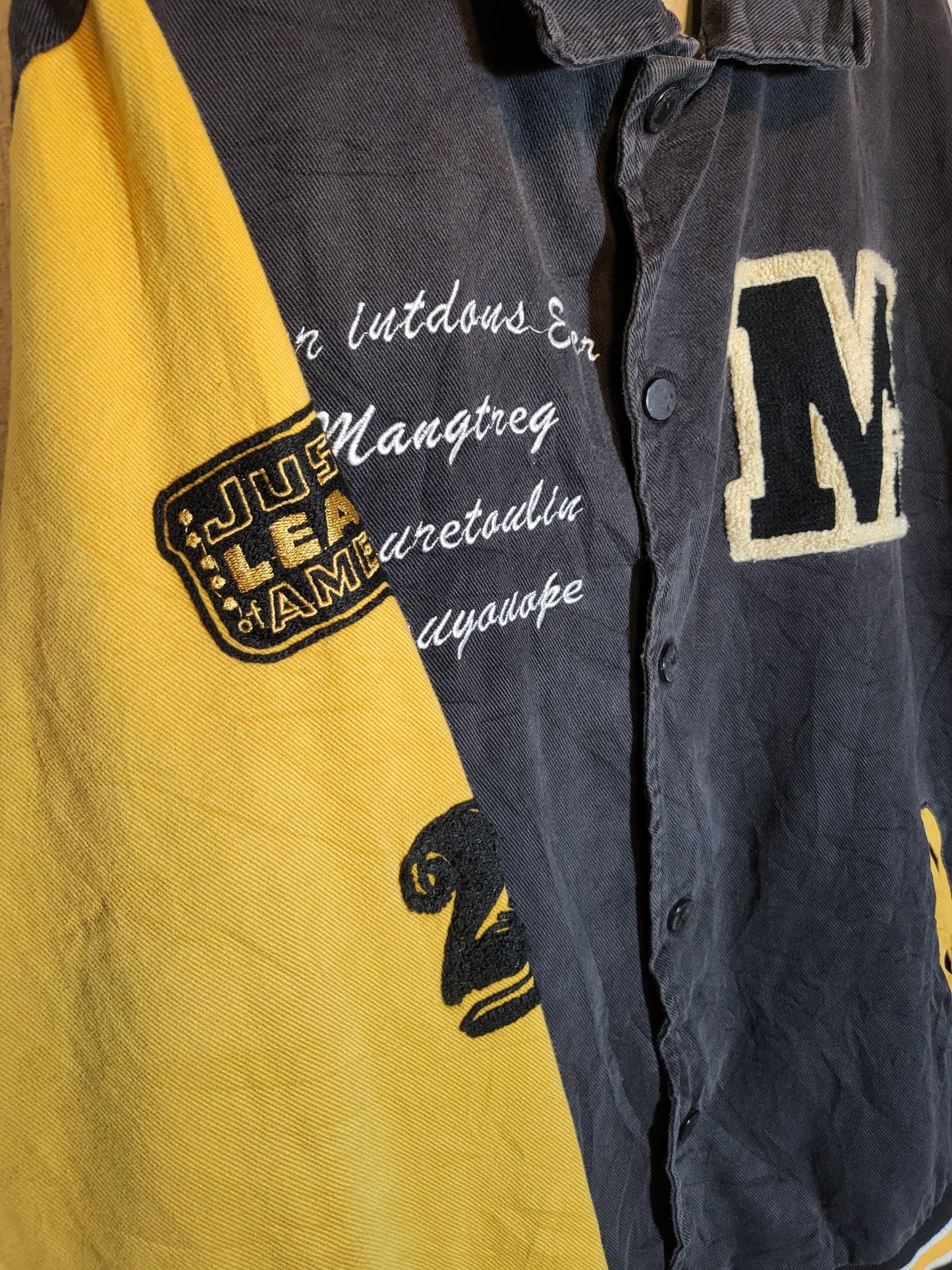 Midnight Varsity Letter Jacket