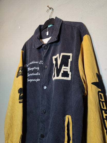 Midnight Varsity Letter Jacket