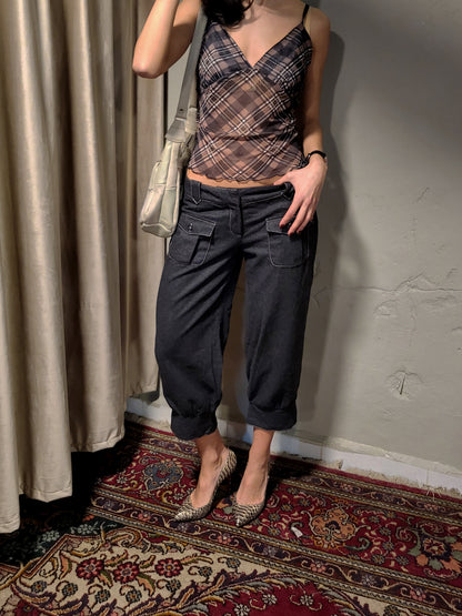 Promod Tailored Cropped Pants