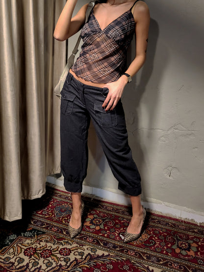 Promod Tailored Cropped Pants
