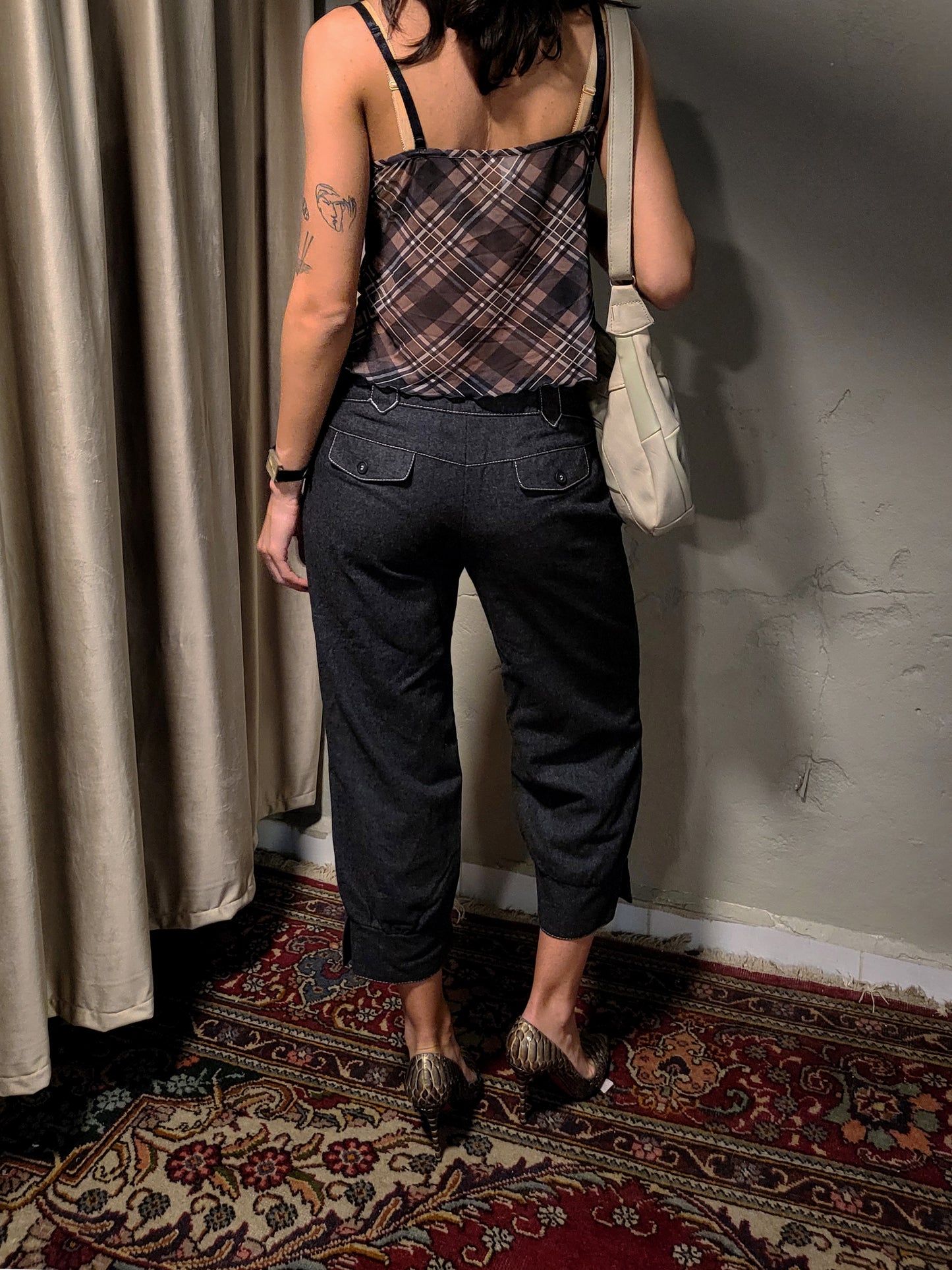Promod Tailored Cropped Pants