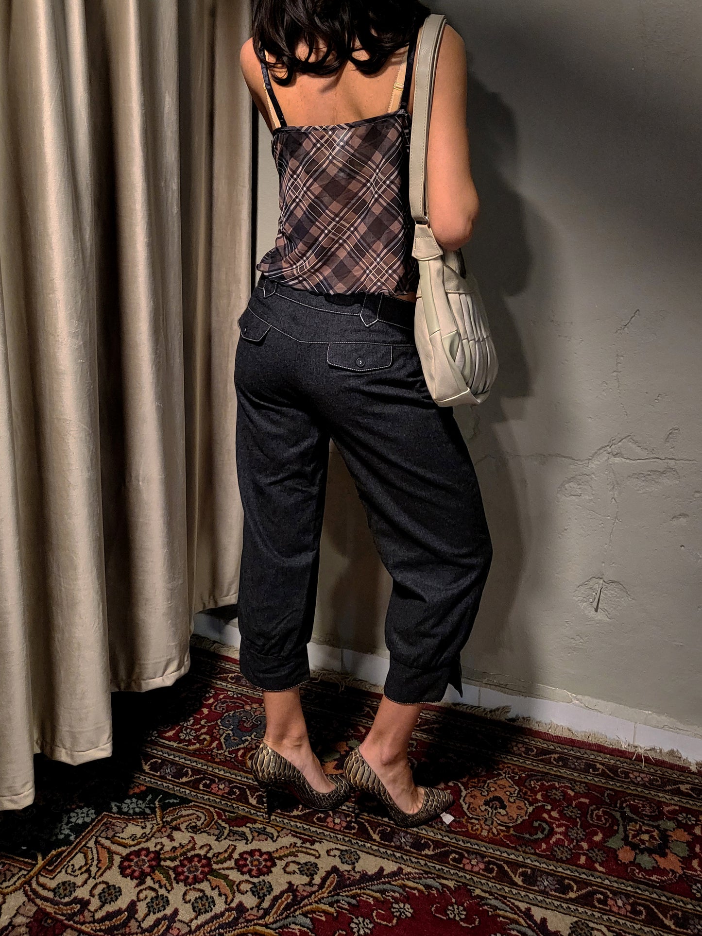 Promod Tailored Cropped Pants