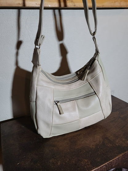 Off-White Leather Shoulder Bag