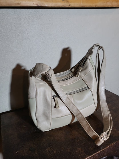 Off-White Leather Shoulder Bag