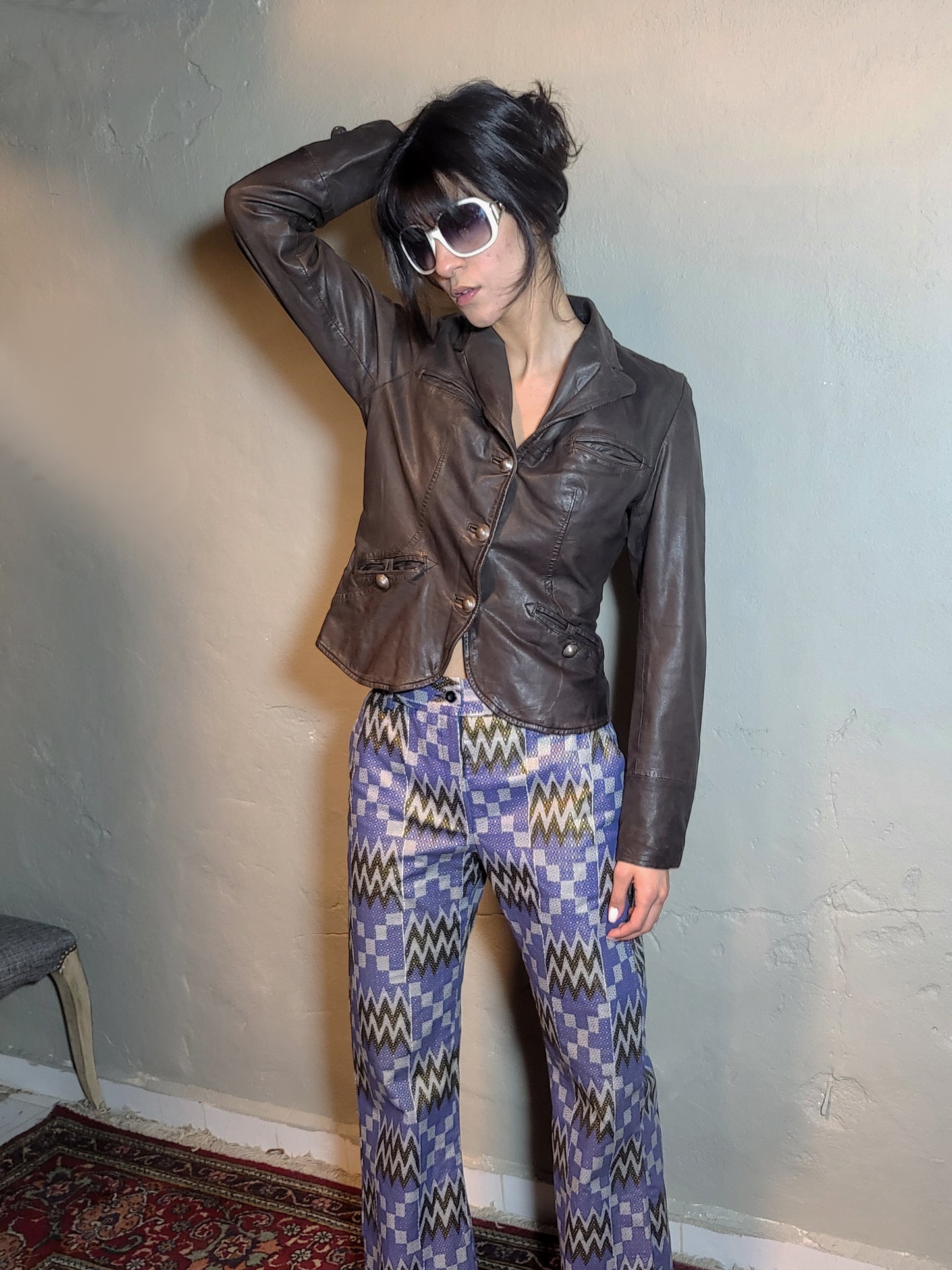 Oakwood Brown Leather Jacket
