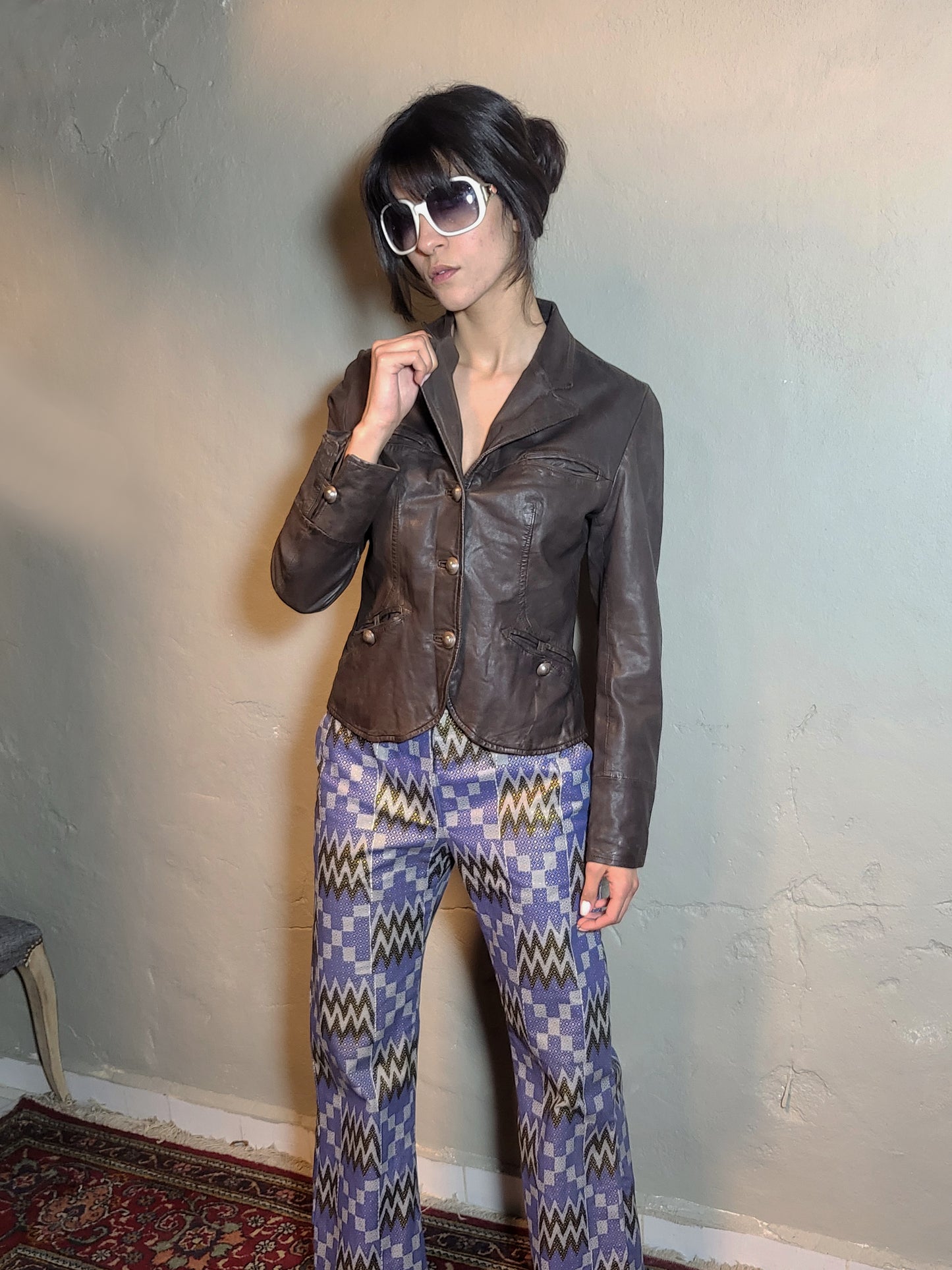 Oakwood Brown Leather Jacket