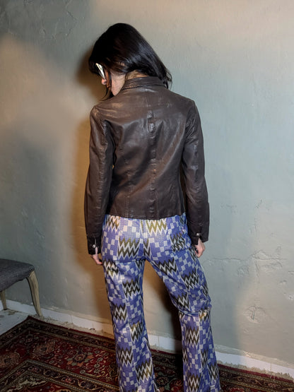 Oakwood Brown Leather Jacket