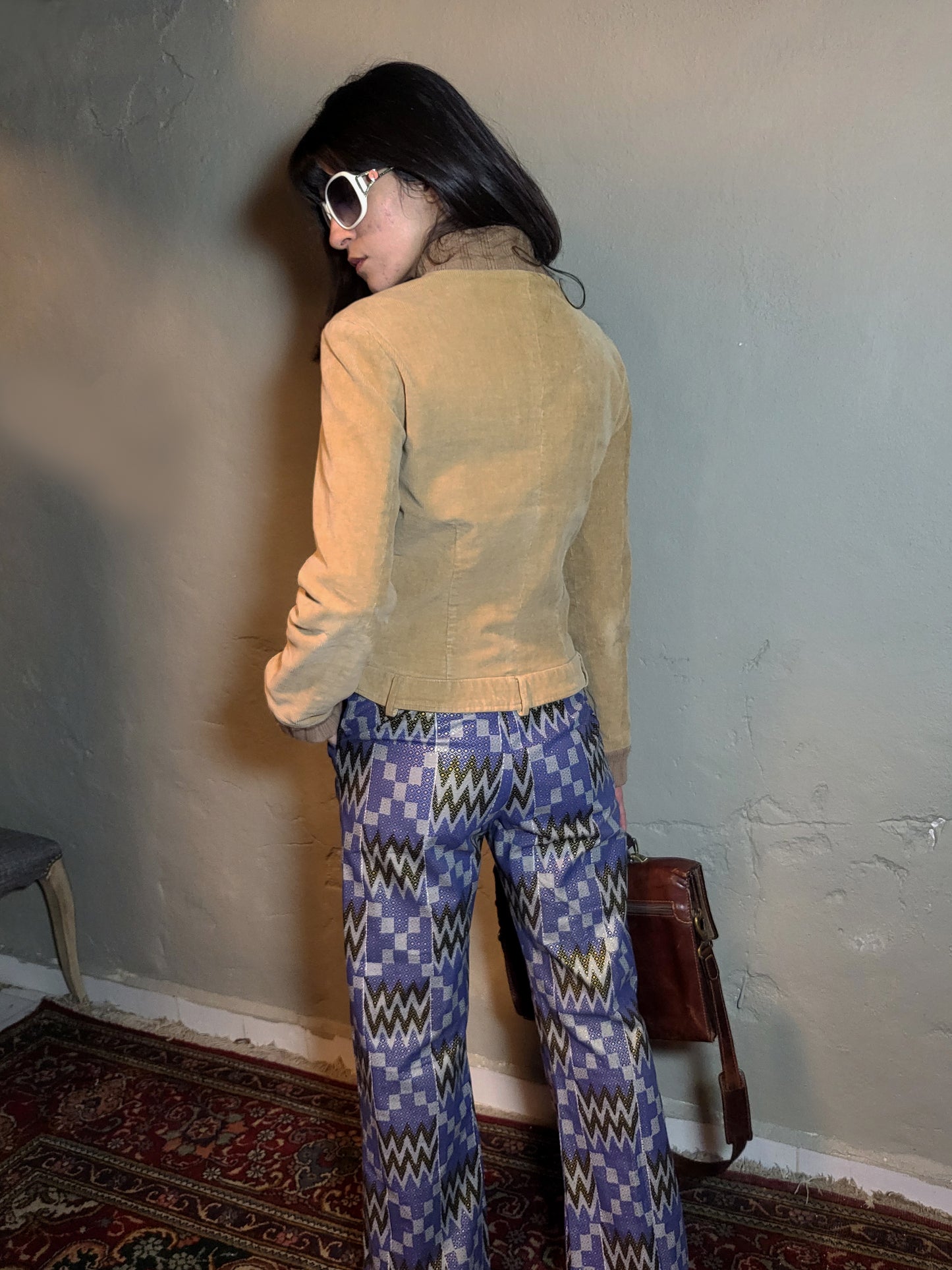 Ici et Maintenant Beige Corduroy Jacket