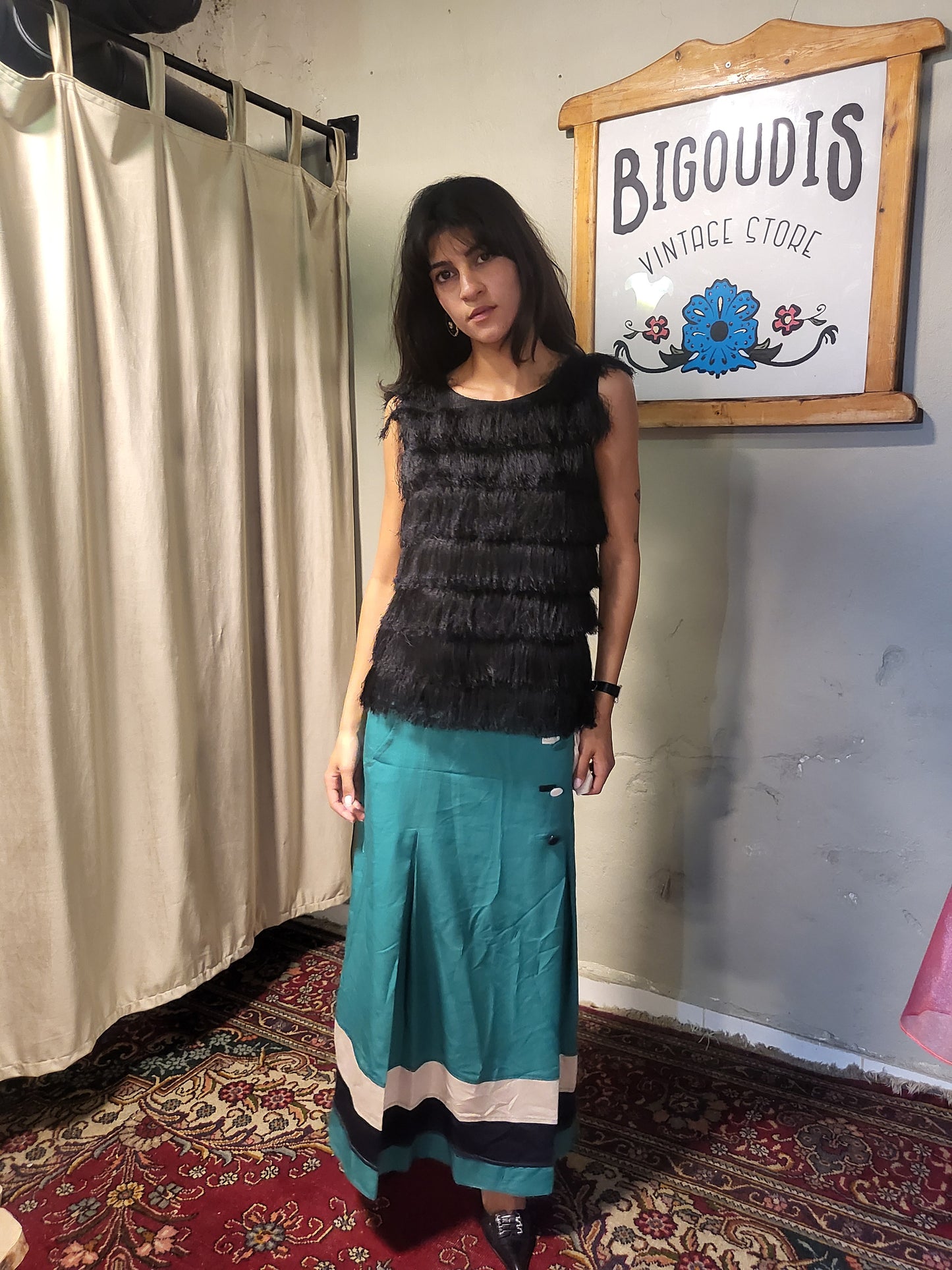 Fringe Textured Top
