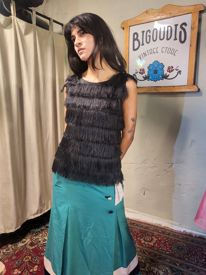 Fringe Textured Top