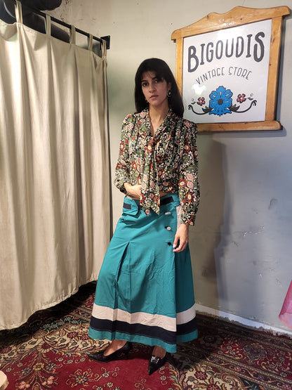 Kookaï Floral Pussy-Bow Blouse
