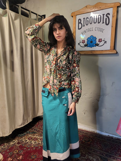Kookaï Floral Pussy-Bow Blouse