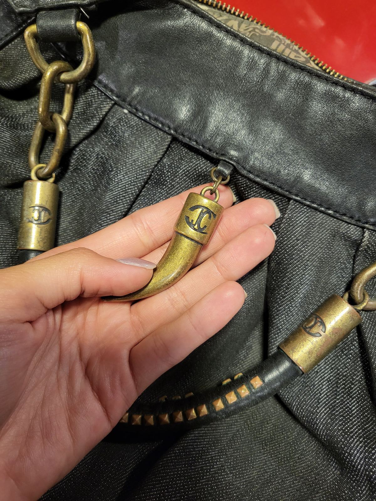 Just Cavalli Slouchy Shoulder Bag