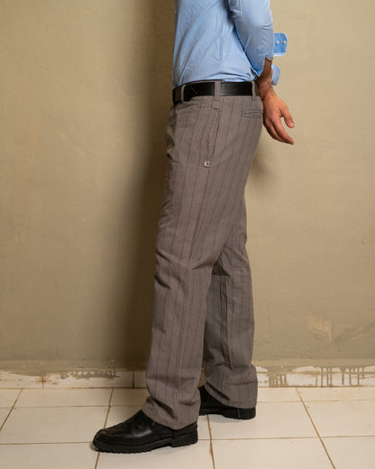 DC Grey Pinstripe Tailored Trousers
