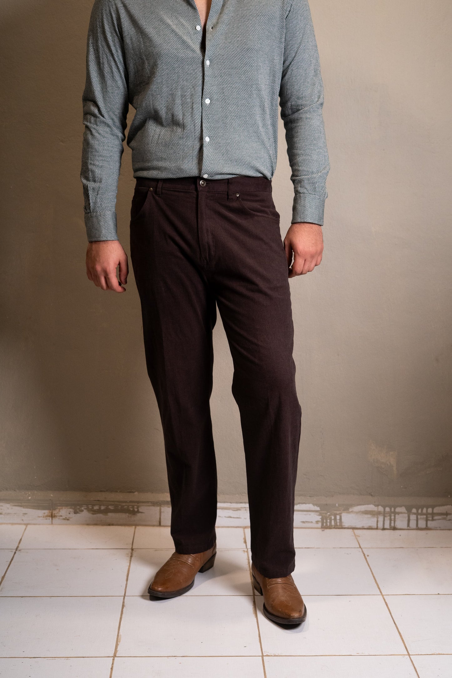 Blue Harbor Burgundy Tailored Trousers