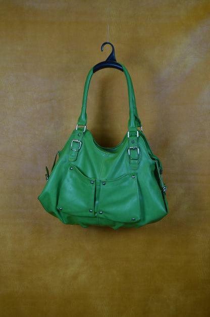 Vintage Green Shoulder Bag