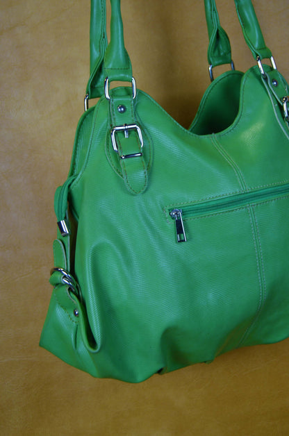 Vintage Green Shoulder Bag