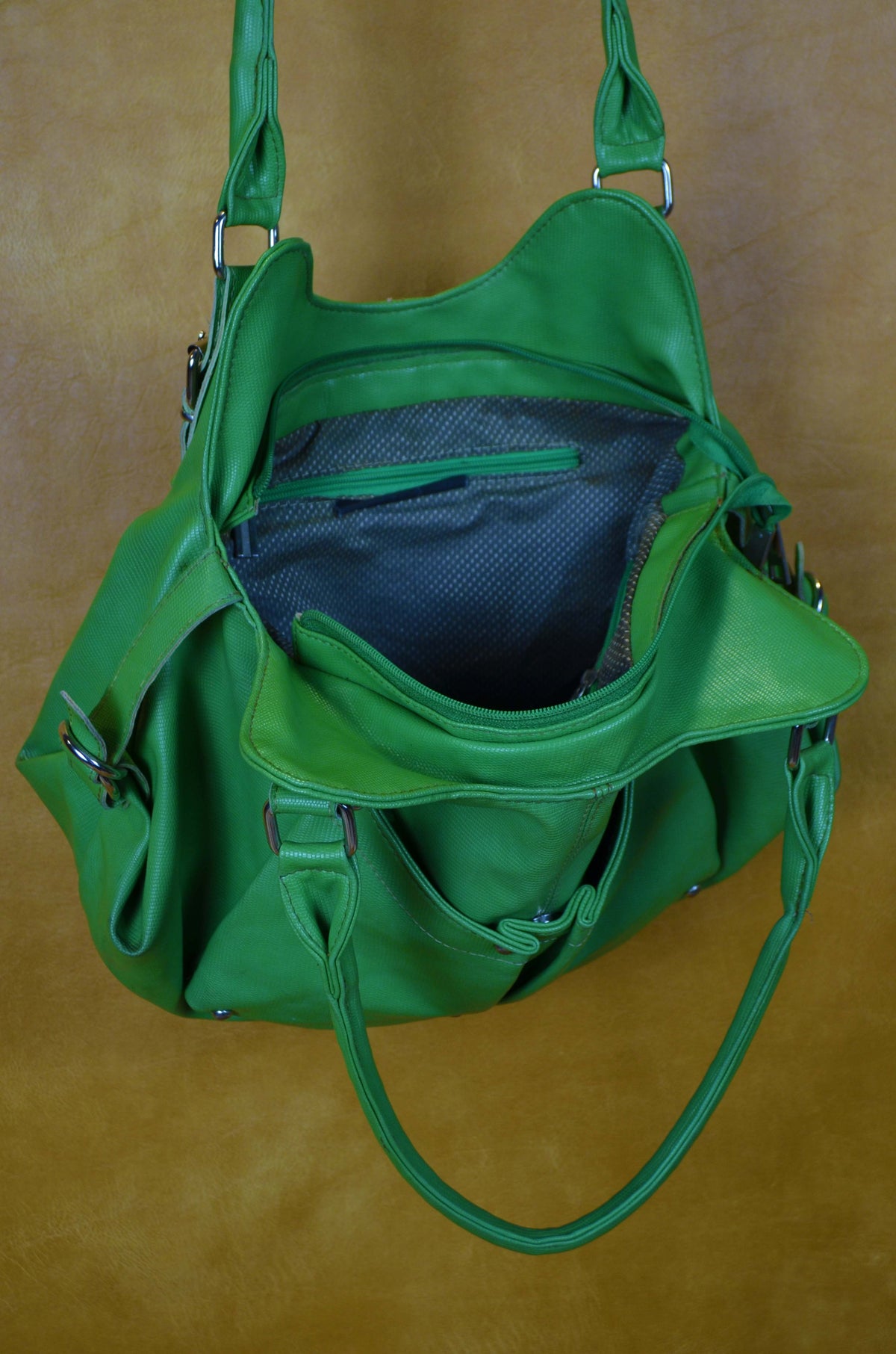 Vintage Green Shoulder Bag