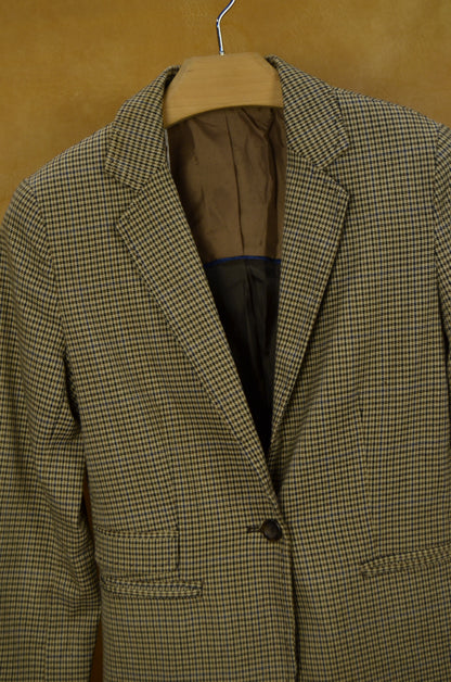 Vintage Houndstooth Blazer