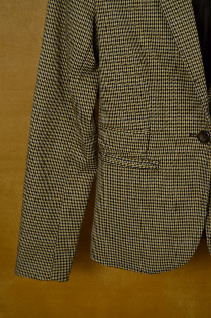Vintage Houndstooth Blazer