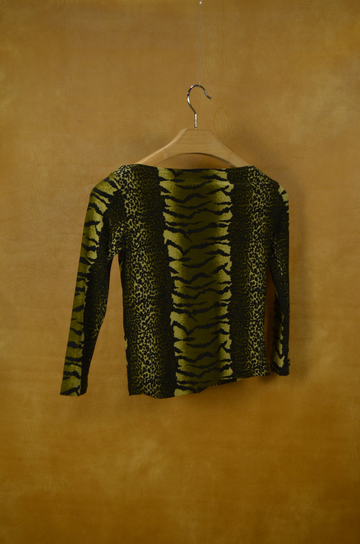 Vintage Animal Print Top