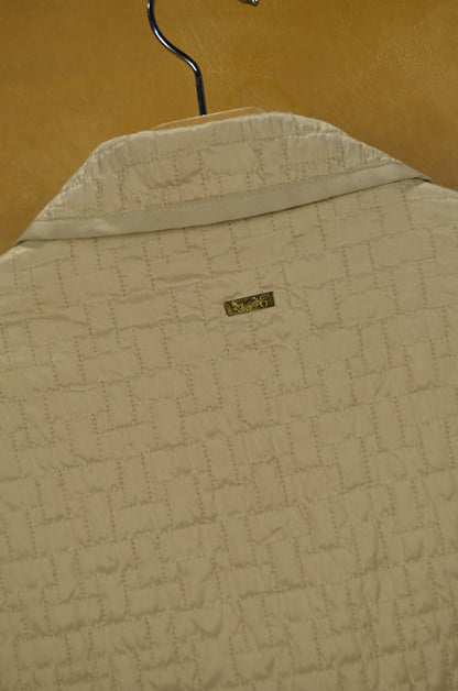 Vintage Weill Beige Quilted Coat