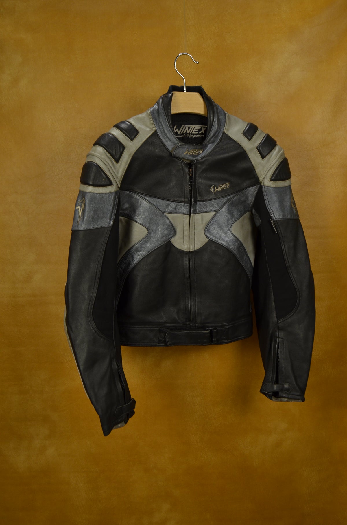 Vintage Leather Biker Jacket