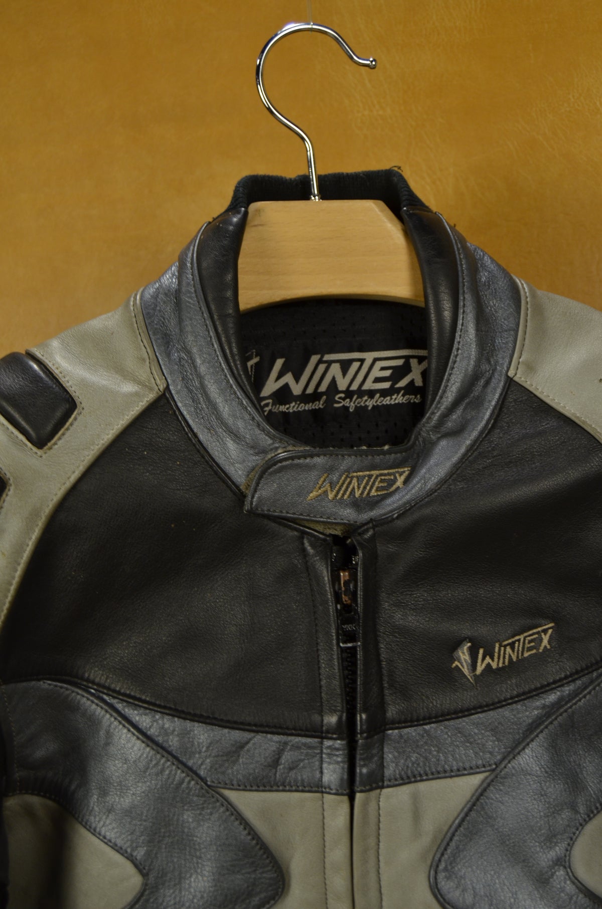 Vintage Leather Biker Jacket