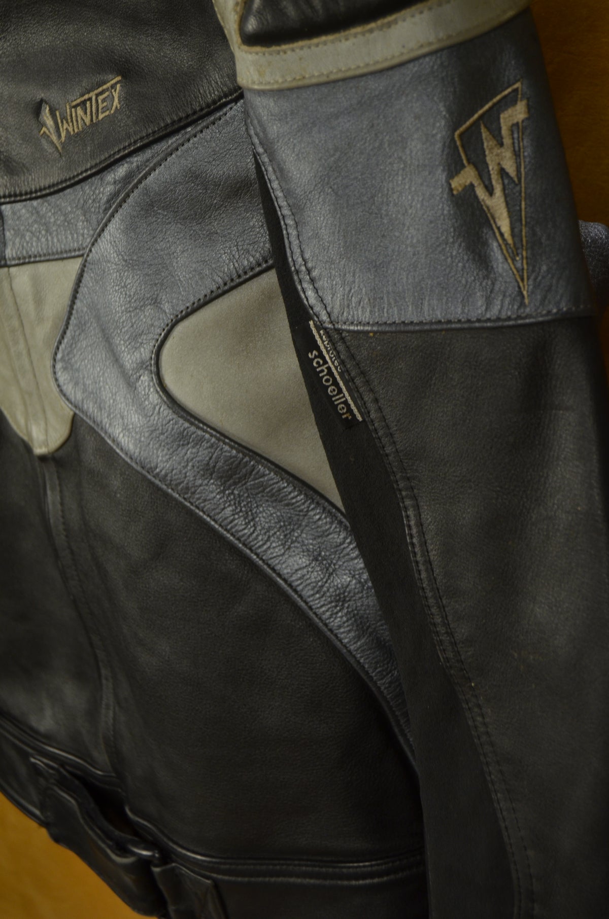 Vintage Leather Biker Jacket