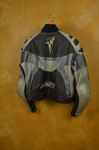 Vintage Leather Biker Jacket