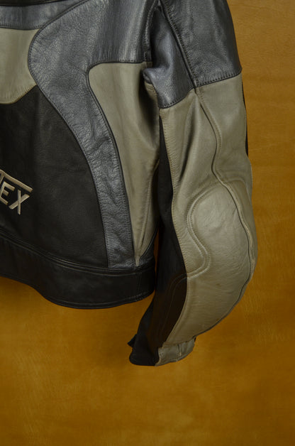 Vintage Leather Biker Jacket