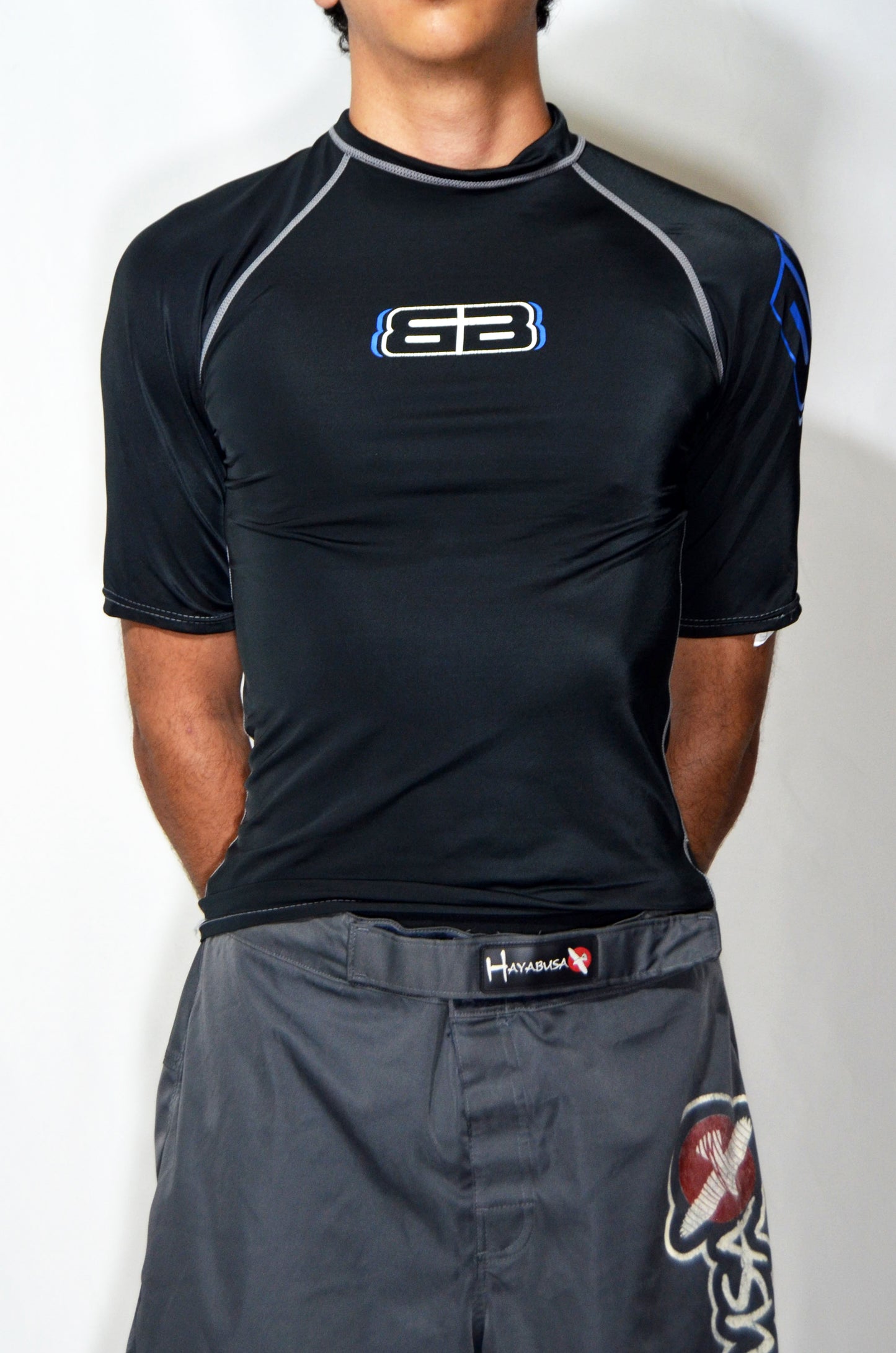 "TWF" Black Vintage Rashguard