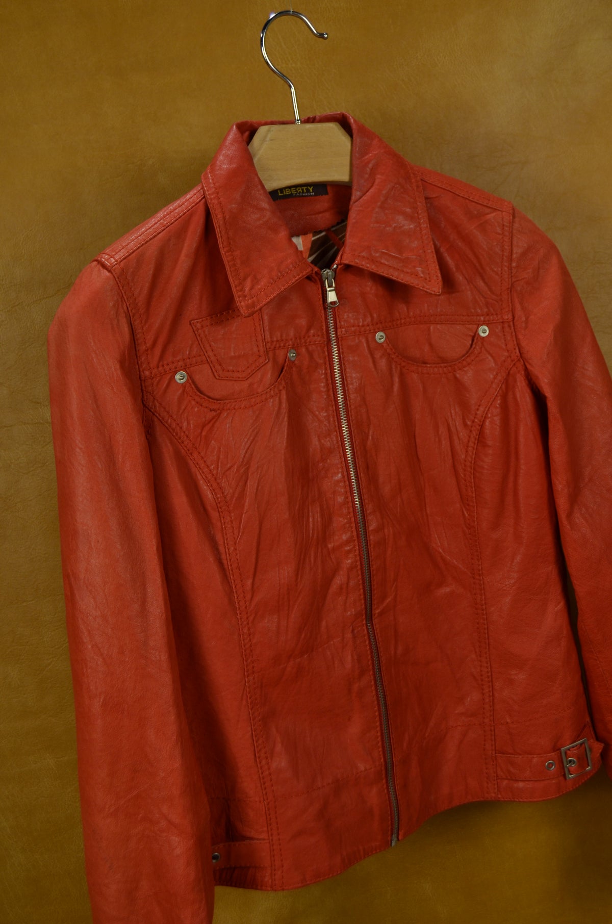 Red Leather Jacket