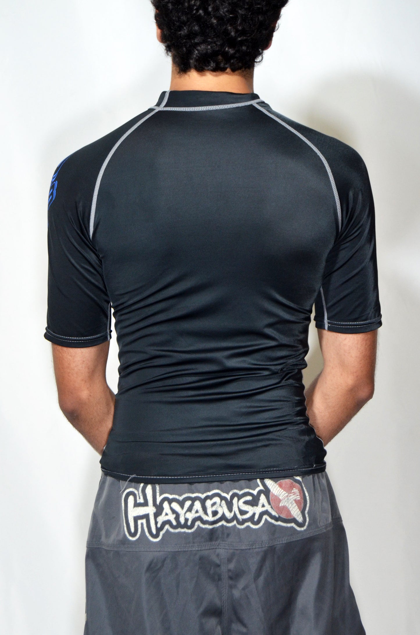 "TWF" Black Vintage Rashguard