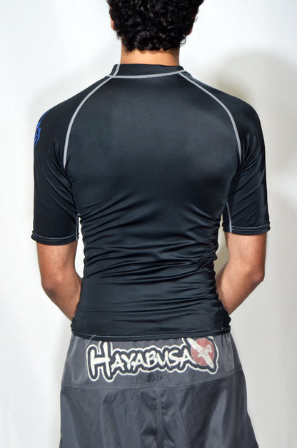 "TWF" Black Vintage Rashguard