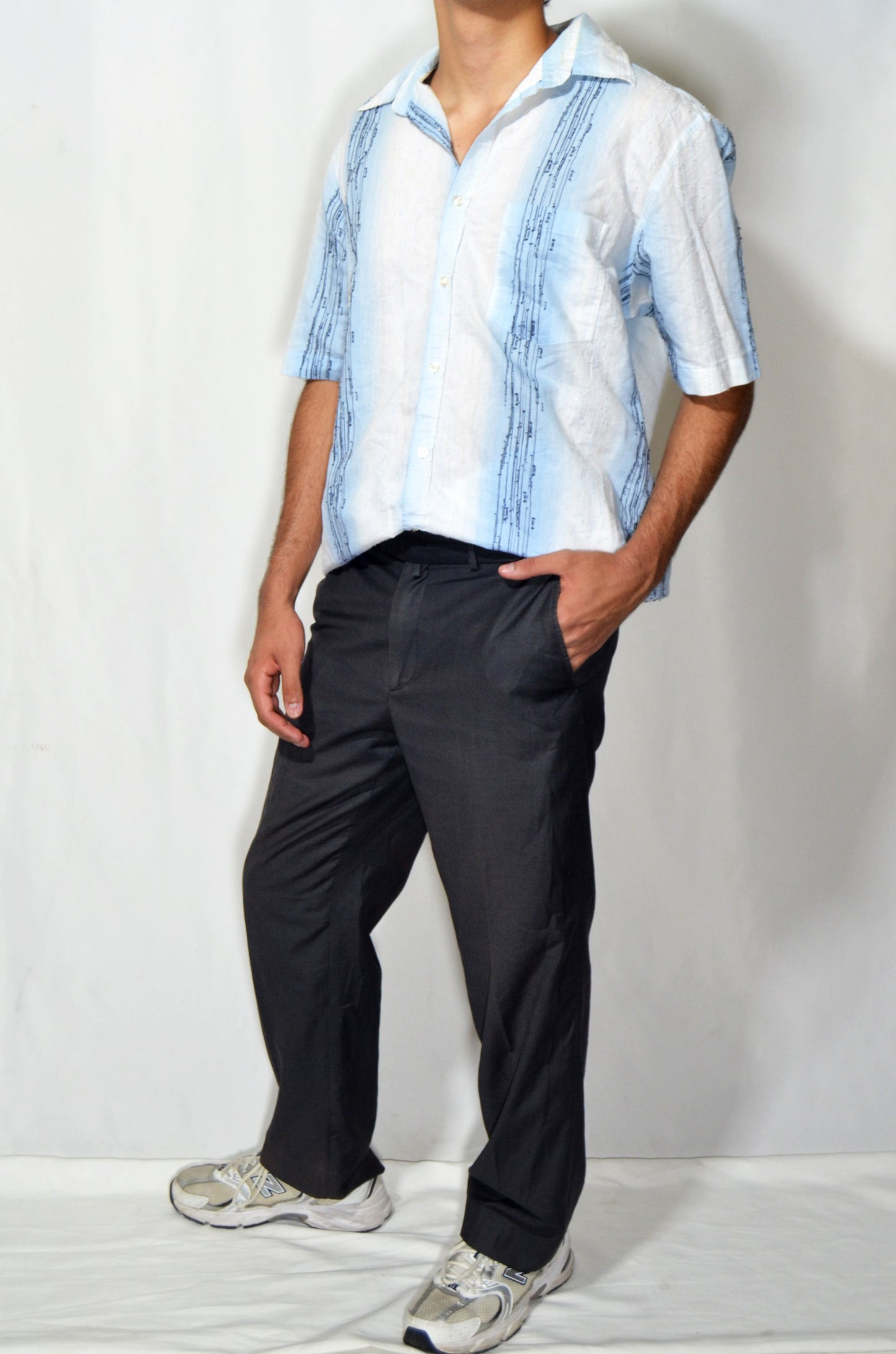 Grey Vintage Dress Pants