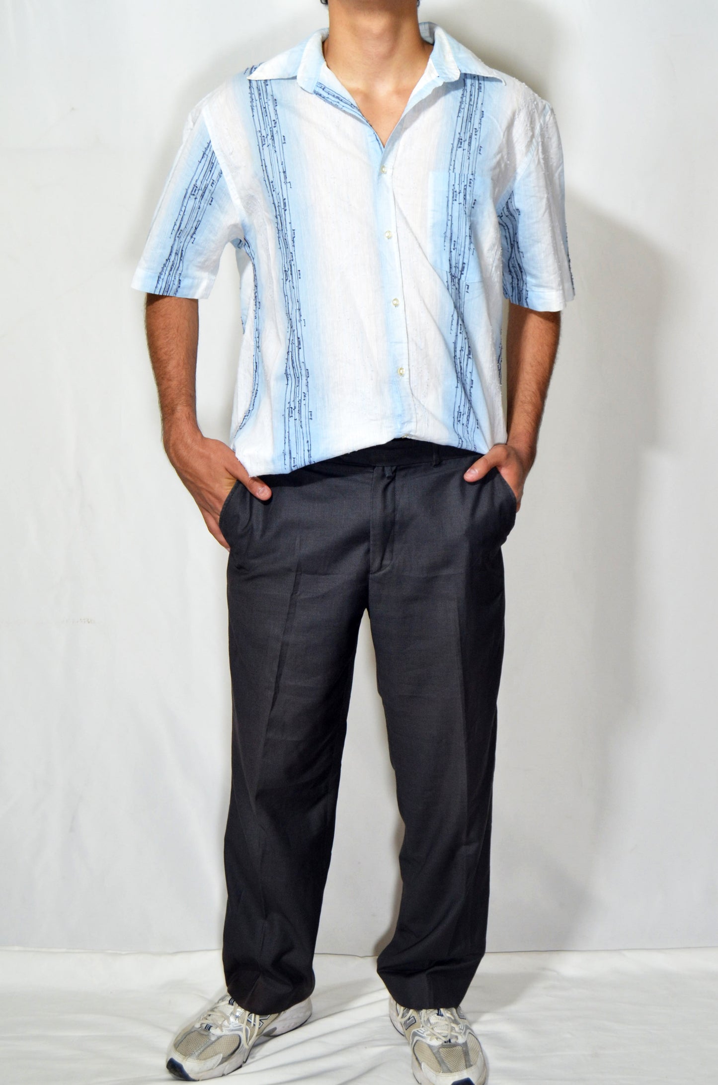 Grey Vintage Dress Pants
