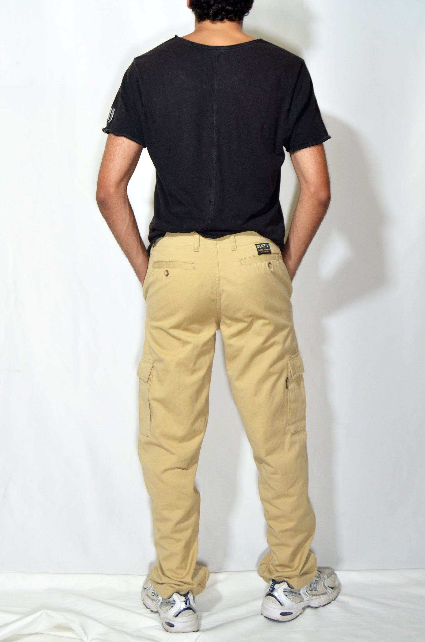 Beige Vintage Ufo Pants