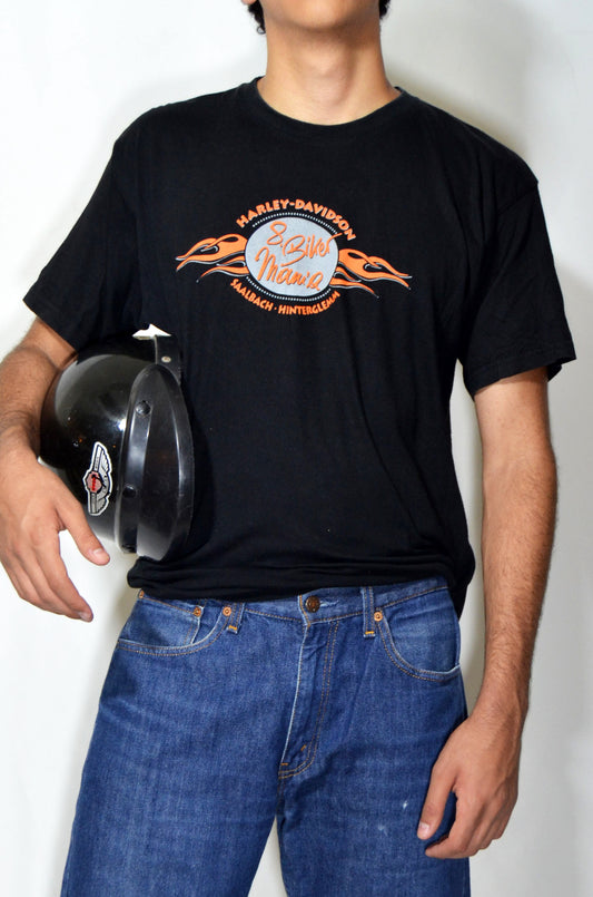 "Harley Davidson" Vintage Black T-shirt