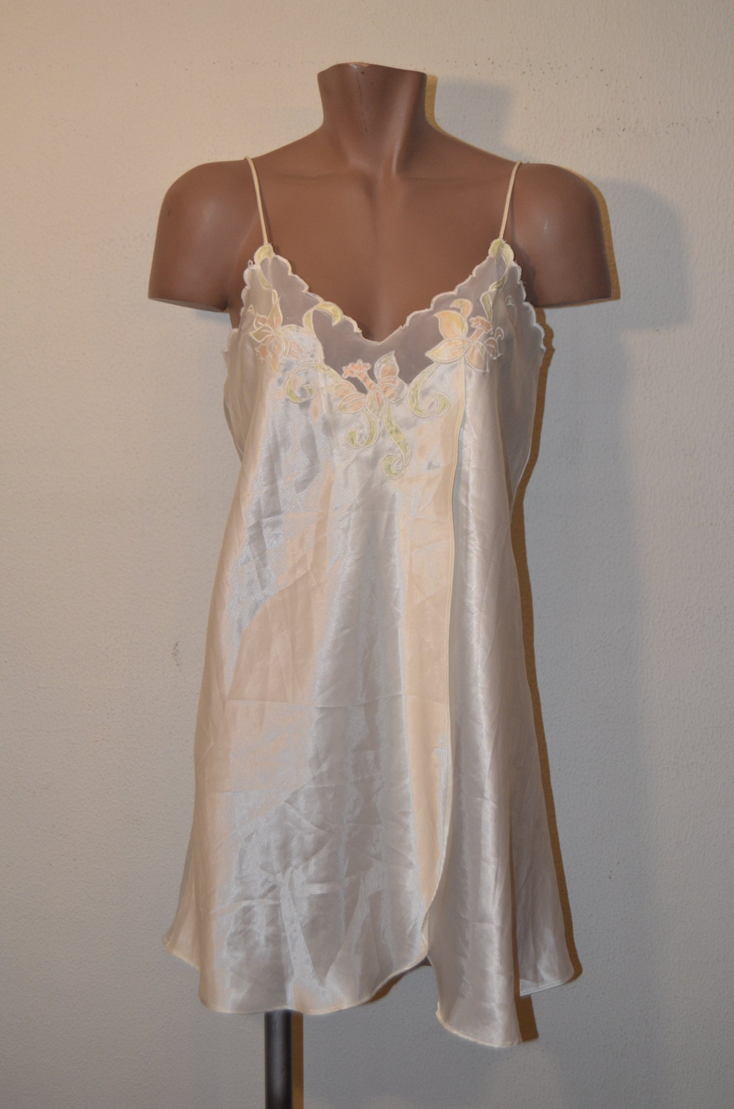 White Silk Nightie